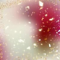 Gradient rose color background  with gold sparkle photo