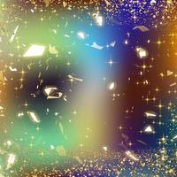 Gradient rust color background  with gold sparkle photo