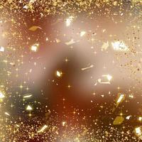Gradient brown color background  with gold sparkle photo