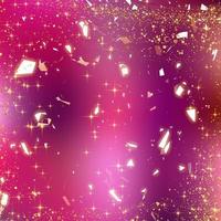 Gradient  pink color background  with gold sparkle photo