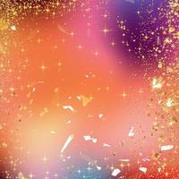 Gradient  pink color background  with gold sparkle photo