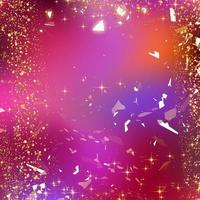 Gradient  pink color background  with gold sparkle photo