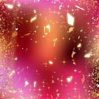 Gradient  pink color background  with gold sparkle photo