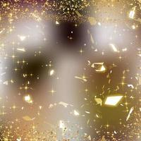 Gradient brown color background  with gold sparkle photo