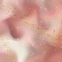 Gradient pink wave texture background  with gold sparkle photo