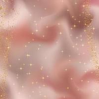 Gradient pink wave texture background  with gold sparkle photo