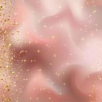 Gradient pink wave texture background  with gold sparkle photo