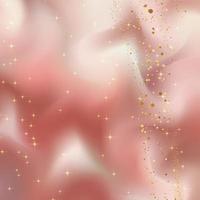 Gradient pink wave texture background  with gold sparkle photo