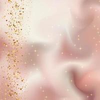 Gradient pink wave texture background  with gold sparkle photo