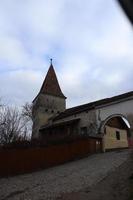 The tower of the cobblers in Sighisoara in different angles photo