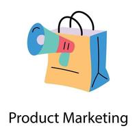 Trendy Product Marketing vector