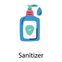 Trendy Sanitizer Concepts vector