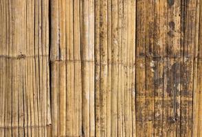 old bamboo wall texture for background photo