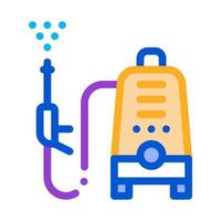 Washing Device Icon Vector Outline Illustration