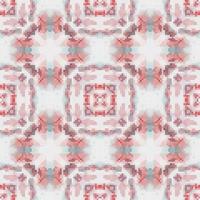 Pixel mosaic seamless pattern design, Repeat textile design. Fabric print vector