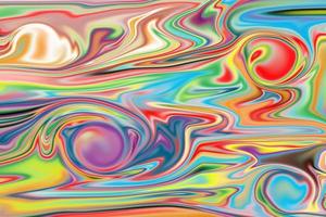 Multicolor digital abstract creative background from curved lines. Illustration photo