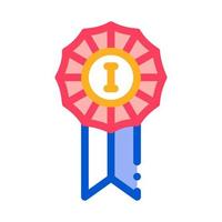 Winner Award Icon Vector Outline Illustration