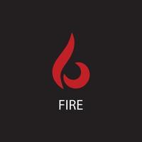 Fire Gaming logo vector