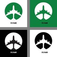 Fly air logo vector