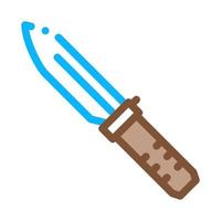 Knife Kitchenware Icon Vector Outline Illustration