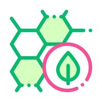 Cosmetic Ingredient Honey Vector Thin Line Icon