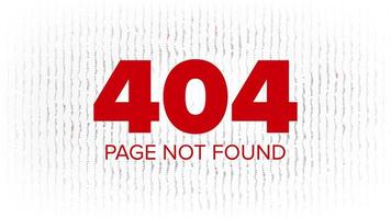 Vector de página web de error 404. Vaya plantilla de página de error. Problemas de servício. ilustración del concepto de pantalla de problema.