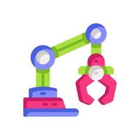 machine arm icon for your website, mobile, presentation, and logo design. vector