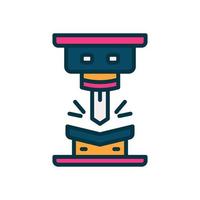 bending icon for your website, mobile, presentation, and logo design. vector