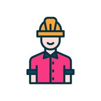 engineer icon for your website, mobile, presentation, and logo design. vector