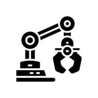 machine arm icon for your website, mobile, presentation, and logo design. vector