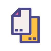 add file icon for your website, mobile, presentation, and logo design. vector