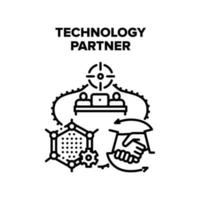 Technology Partner Vector Concept Illustration