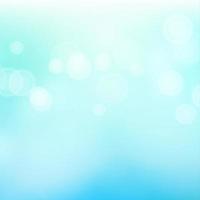 Blur Blue Abstract Image With Shining Lights Vector. Blue Bokeh Background vector