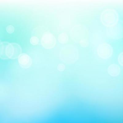 Blur Blue Abstract Image With Shining Lights Vector. Blue Bokeh Background