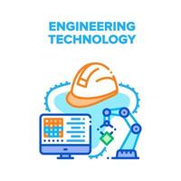 Engineering Technology System Vector Concept Color