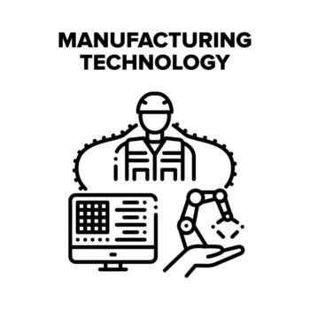 Manufacturing Technology Vector Concept