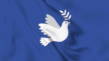 Peace Dove Flag video