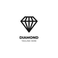 icon diamond shape logo vector template