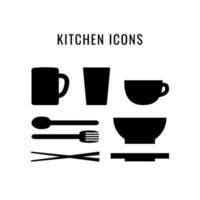 Real vector kitchen utensil icon - cutlery icon