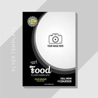 flyer template, perfect for flyer restaurant, flyer menu, restaurant menu, restaurant template, business, business template, cafe, menu, etc vector