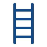 Stepladder Glyph Two Color Icon vector