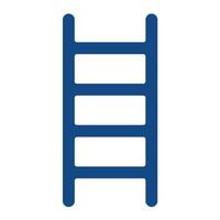 Stepladder Glyph Two Color Icon vector