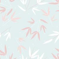 Seamless floral pattern background vector