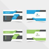 simple and creative business card design template vector