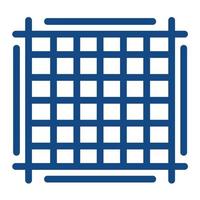 Pixel Glyph Two Color Icon vector