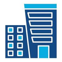 Office Glyph Two Color Icon vector