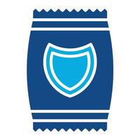 Food Ration Glyph Two Color Icon vector