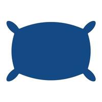 Pillow Glyph Two Color Icon vector
