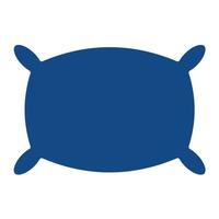 Pillow Glyph Two Color Icon vector