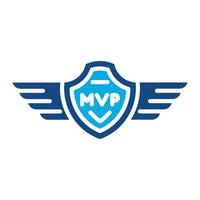 Mvp Glyph Two Color Icon vector